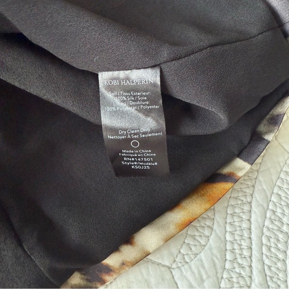 Kobi Halperin - Mackenzie Silk Jacket - Mixed Animal Print - Picture 7 of 13